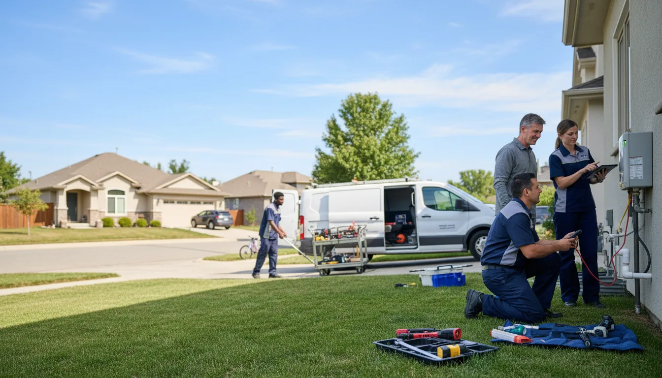 Tankless water heater service in Bodfish, CA